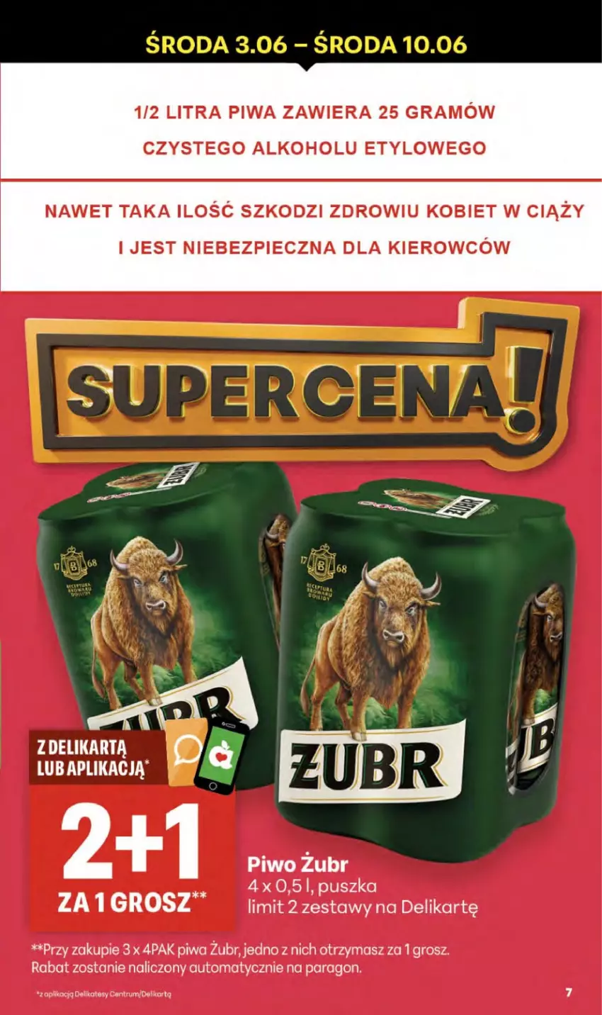 Gazetka promocyjna Delikatesy Centrum - Franczyza DC23 Czwartek - ważna 03.06 do 10.06.2026 - strona 7 - produkty: Fa, Gra, Piec, Piwa, Piwo, Rum