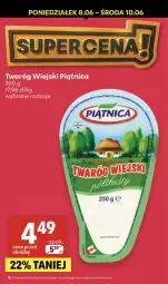 Gazetka promocyjna Delikatesy Centrum - Franczyza DC23 Czwartek - Gazetka - ważna od 10.06 do 10.06.2026 - strona 12 - produkty: Twaróg, Piątnica, Fa