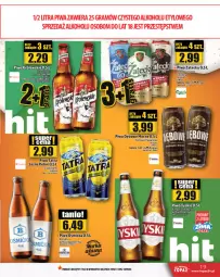 Gazetka promocyjna Topaz - Gazetka - Gazetka - ważna od 08.01 do 08.01.2025 - strona 19 - produkty: Piwo, Top, Królewski, Tyskie, Tatra, Carlsberg, Fa