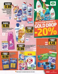 Gazetka promocyjna Topaz - Gazetka - Gazetka - ważna od 08.01 do 08.01.2025 - strona 25 - produkty: Domestos, Top, Varta, Odplamiacz, Płyn do płukania, Płyn do wc, Vanish, Lenor