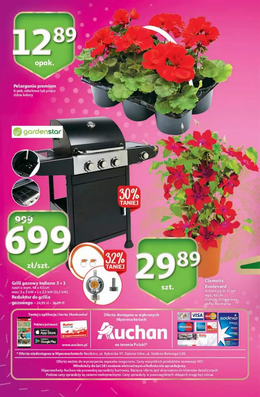 Gazetka promocyjna Auchan - 25 Urodziny – Życzymy Wszystkiego Kwitnącego - ważna 22.04 do 04.05.2021 - strona 20