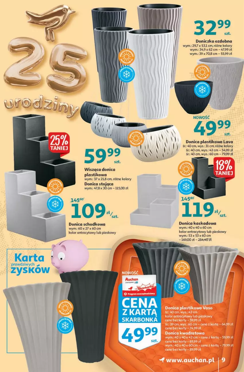 Gazetka promocyjna Auchan - 25 Urodziny – Życzymy Wszystkiego Kwitnącego - ważna 22.04 do 04.05.2021 - strona 9 - produkty: Kask