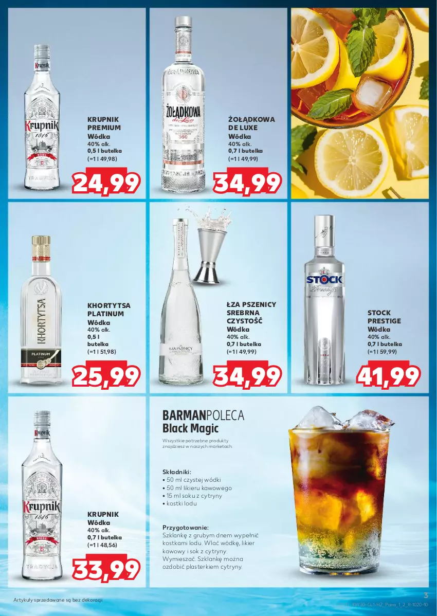 Gazetka promocyjna Kaufland - Barek Kauflandu - ważna 25.07 do 07.08.2024 - strona 3 - produkty: Cytryny, Krupnik, Lack, Likier, Plasterki, Sok, Stock, Wódka