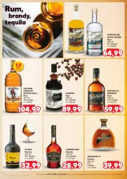 Gazetka promocyjna Kaufland - Barek Kauflandu - Gazetka - ważna od 07.08 do 07.08.2024 - strona 6 - produkty: Pliska, Ser, Rum, Captain Morgan, Tequila, Brandy