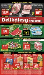 Gazetka promocyjna Delikatesy Centrum - NOWA GAZETKA Delikatesy Centrum od 11 lipca! 11-17.07.2024 - Gazetka - ważna od 17.07 do 17.07.2024 - strona 1 - produkty: Piwa, Piec, Puma, Makaron, Rum, Gra, Cukier, Rama, Mlekovita, Dron, Szynka, Boczek, Cukierki, Arbuz, Masło, Orka, Boczek wieprzowy, Mleko, LG, Fa