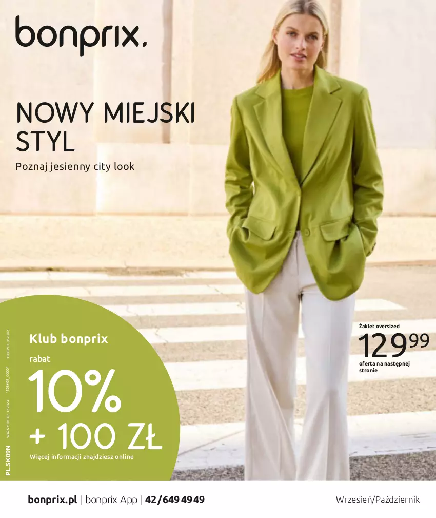 Gazetka promocyjna Bonprix - NOWY MIEJSKI STYL - ważna 02.09 do 02.12.2024 - strona 1