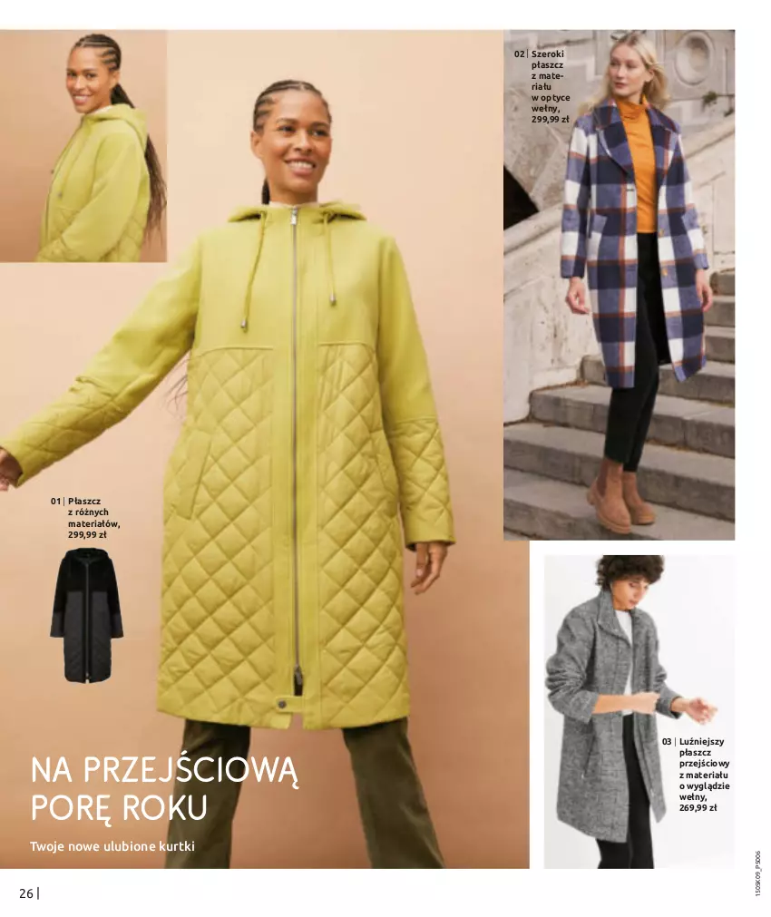 Gazetka promocyjna Bonprix - NOWY MIEJSKI STYL - ważna 02.09 do 02.12.2024 - strona 28 - produkty: Płaszcz, Por