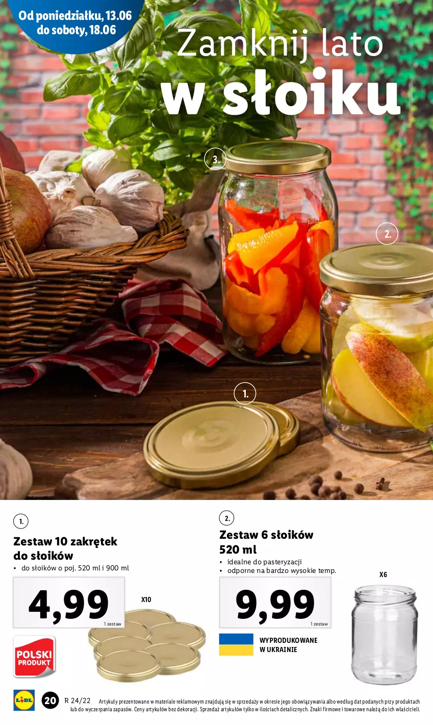 Gazetka promocyjna Lidl - GAZETKA - ważna 13.06 do 18.06.2022 - strona 20 - produkty: Por, Sok