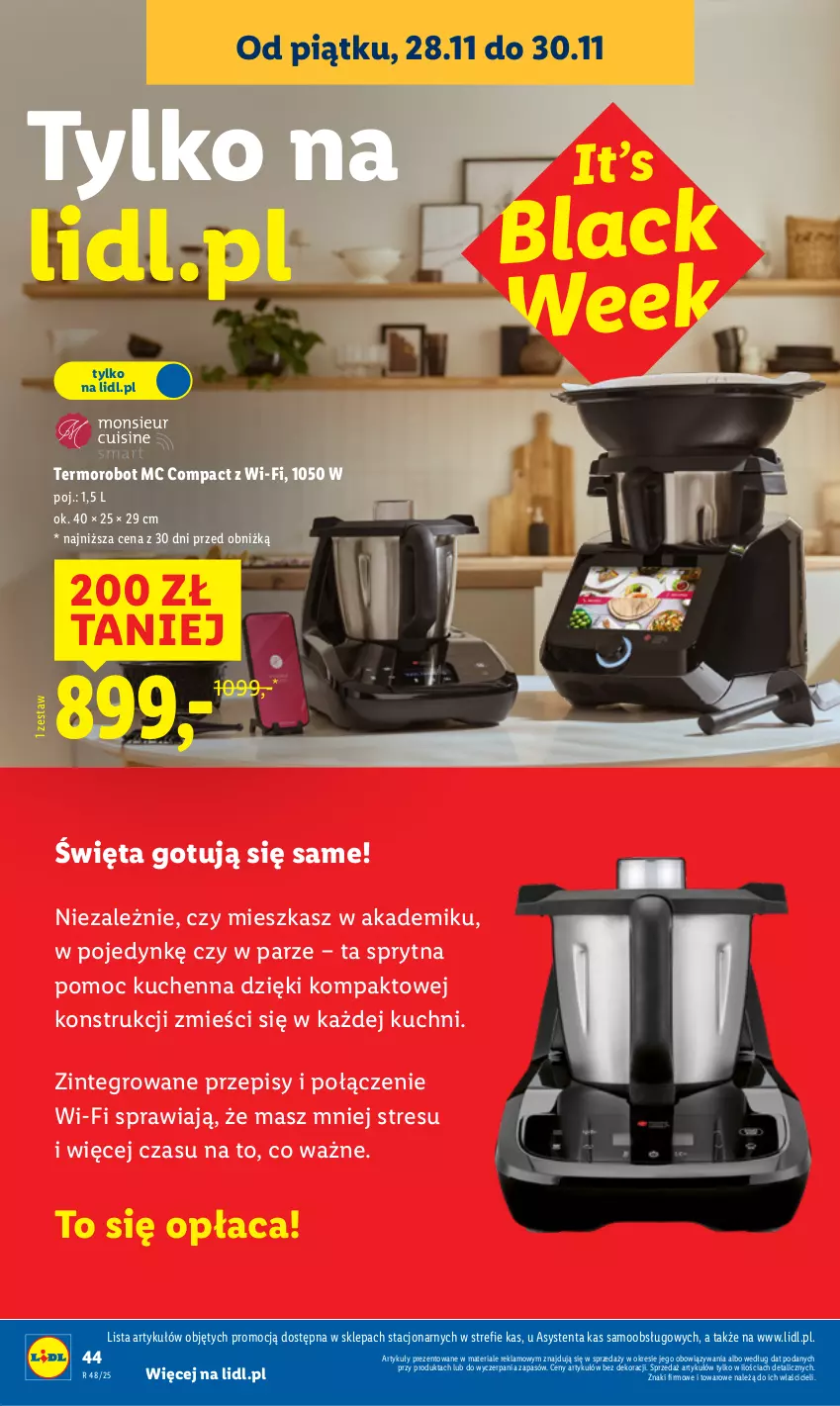 Gazetka promocyjna Lidl - GAZETKA - ważna 24.11 do 29.11.2025 - strona 48 - produkty: Robot