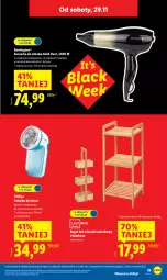 Gazetka promocyjna Lidl - GAZETKA - Gazetka - ważna od 29.11 do 29.11.2025 - strona 59 - produkty: Philips, Remington, Wieszak, Golarka, Lack, Regał, Suszarka, Szczoteczka