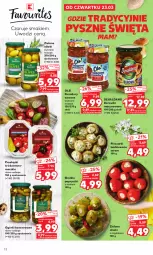 Gazetka promocyjna Kaufland - Oferta ważna od 23.03.2023 do 08.04.2023 lub do wyczerpania zapasów. - Gazetka - ważna od 08.04 do 08.04.2023 - strona 12 - produkty: Piec, Ser, Oliwki, Ogórki konserwowe, Borowiki, Borowiki marynowane, Ole!, Pomidory