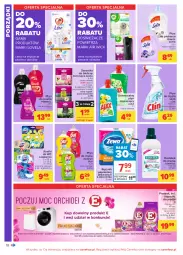 Gazetka promocyjna Carrefour - Gazetka Carrefour - Gazetka - ważna od 17.04 do 17.04.2021 - strona 18 - produkty: Płyn do prania, Domestos, Por, Pur, Do mycia naczyń, Ajax, Papier, Lovela, Air Wick, Clin, Kosz, Płyn do mycia naczyń, Płyn do płukania, Ręcznik, Rolki, Uniwersalny płyn czyszczący, Szafa, Perwoll, Płyn do mycia, Sanytol, Kapsułki do prania, Fa