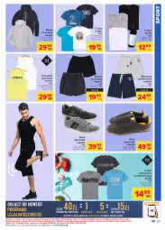 Gazetka promocyjna Carrefour - Gazetka Carrefour - Gazetka - ważna od 17.04 do 17.04.2021 - strona 29 - produkty: Por, Buty, Szorty, Bermudy, Kosz, T-shirt, Koszulka sportowa, Koszulka, Sport, Bluza