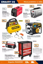 Gazetka promocyjna Bricomarche - Gazetka - ważna od 19.11 do 19.11.2023 - strona 4 - produkty: Skrzynka narzędziowa, Pojemnik, Tran, Warka, Wózek, Waga, Olej, Kompresor