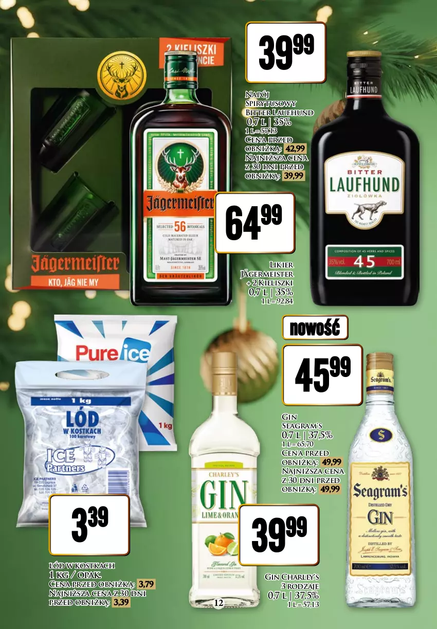 Gazetka promocyjna Dino - Katalog alkoholowy 18.12 - 30.12 - ważna 18.12 do 30.12.2023 - strona 12 - produkty: Gin, Gra, Likier, Napój