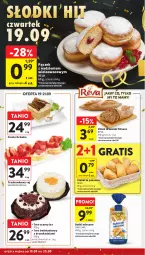 Gazetka promocyjna Intermarche - Gazetka Intermarche - Gazetka - ważna od 25.09 do 25.09.2024 - strona 24 - produkty: Pączek, Gra, Dan Cake, Chleb, Ciabatta