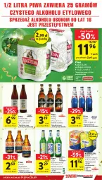 Gazetka promocyjna Intermarche - Gazetka Intermarche - Gazetka - ważna od 25.09 do 25.09.2024 - strona 29 - produkty: Piwo, Kasztelan, Warka, Radler