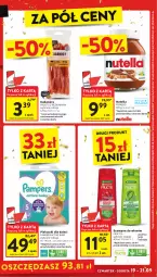 Gazetka promocyjna Intermarche - Gazetka Intermarche - Gazetka - ważna od 25.09 do 25.09.2024 - strona 3 - produkty: Piwa, Fructis, Nutella, Pampers, Papier, Tran, Szampon, Ferrero, Dzieci, Kabanos, Karmi