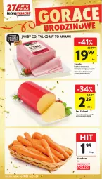 Gazetka promocyjna Intermarche - Gazetka Intermarche - Gazetka - ważna od 25.09 do 25.09.2024 - strona 4 - produkty: Ser, Salami, Szynka konserwowa, Szynka, Ser salami