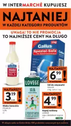 Gazetka promocyjna Intermarche - Gazetka Intermarche - Gazetka - ważna od 25.09 do 25.09.2024 - strona 44 - produkty: Sól, Napój roślinny, POLMLEK, Zmywarki, Napój, Mleko