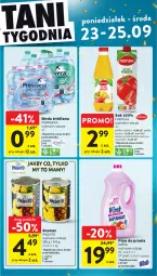 Gazetka promocyjna Intermarche - Gazetka Intermarche - Gazetka - ważna od 25.09 do 25.09.2024 - strona 47 - produkty: Płyn do prania, Sok, Primavera, Ananas, LANA, Fortuna, Prima, Woda