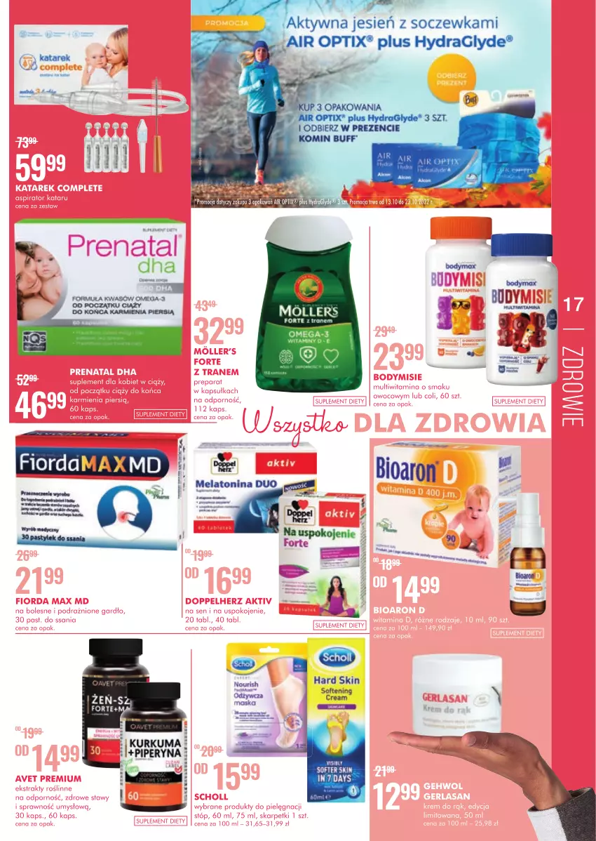 Gazetka promocyjna Super Pharm - Gazetka - ważna 13.10 do 23.10.2022 - strona 17 - produkty: Bioaron, Kurkuma, Omega-3, Tran