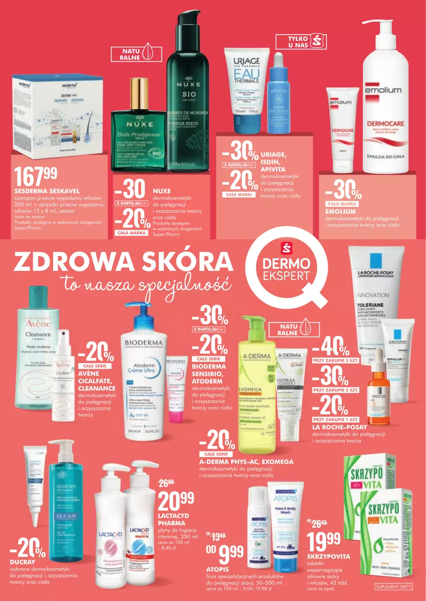 Gazetka promocyjna Super Pharm - Gazetka - ważna 13.10 do 23.10.2022 - strona 4 - produkty: Bioderma, Body, Emolium