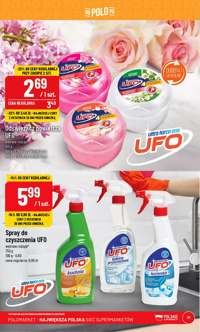 Gazetka promocyjna PoloMarket - Gazetka pomocyjna - ważna 28.06 do 04.07.2023 - strona 51 - produkty: Spray do czyszczenia