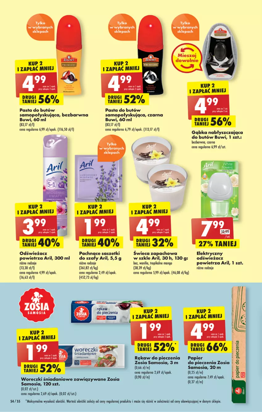 Gazetka promocyjna Biedronka - Gazetka - Biedronka.pl - ważna 19.12 do 24.12.2022 - strona 54 - produkty: Danio, Mango, Mop, Papier, Piec, Rękaw do pieczenia, Sok