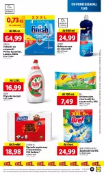 Gazetka promocyjna Lidl - GAZETKA - Gazetka - ważna od 15.05 do 15.05.2024 - strona 31 - produkty: Chusteczki do czyszczenia, Papier, Finish, Zawieszki, Bref, Tablet, Ręcznik, Rolki, Chusteczki, Fairy, Zmywarki, Flora, Tabletki do zmywarki, Fa