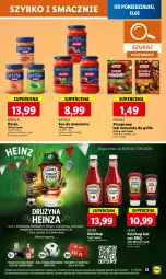 Gazetka promocyjna Lidl - GAZETKA - Gazetka - ważna od 15.05 do 15.05.2024 - strona 39 - produkty: Ketchup, Makaron, Prymat, Sos, Przyprawy, Pesto, Sos do makaronu, Barilla, Suszone pomidory, Grill, Pomidory, Heinz