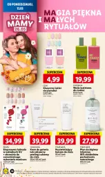 Gazetka promocyjna Lidl - GAZETKA - Gazetka - ważna od 15.05 do 15.05.2024 - strona 42 - produkty: Krem do golenia, Balsam do ciała, Klej, Woda toaletowa, Peeling, Pilnik, Płyn do higieny intymnej, Lakier do paznokci, Woda, Lakier