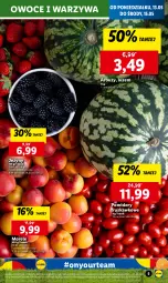 Gazetka promocyjna Lidl - GAZETKA - Gazetka - ważna od 15.05 do 15.05.2024 - strona 7 - produkty: Warzywa, Jeżyny, Owoce, Arbuz, Pomidory