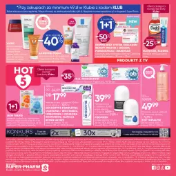 Gazetka promocyjna Super Pharm - Gazetka - Gazetka - ważna od 21.05 do 21.05.2025 - strona 12 - produkty: Pupa, Makijaż, Sally Hansen, Top, SVR, Gin, Kolagen, Bell, Maybelline, Clin, La Roche-Posay, Elgydium, Kosmetyki do pielęgnacji, Tampony, PAESE, Dres, L’Oréal, Vichy, Max Factor, Bourjois, Znicz, Doppelherz, Karmi, Suplement diety, Olej, O.B., Antyperspirant, Sensodyne, LG, Fa