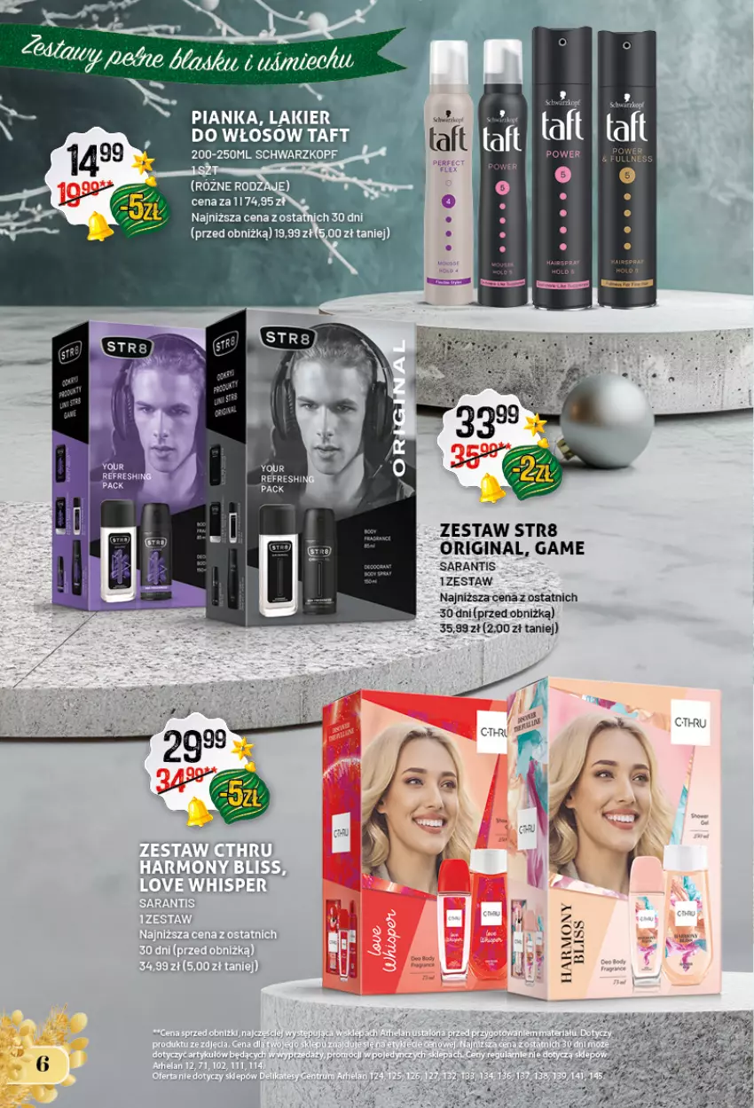 Gazetka promocyjna Arhelan - Gazetka - ważna 28.11.2025 do 05.01.2026 - strona 6 - produkty: Gin, Lakier, Str8, Taft