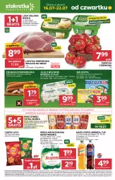 Gazetka promocyjna Stokrotka - Supermarket - Gazetka - ważna od 22.07 do 22.07.2026 - strona 1 - produkty: Piwa, Piwo, Warzywa, Ser, Mus, Gra, 7up, Favita, Jaja, Papryka czerwona, Papryka, Chipsy, Mirinda, Kiełbasa podwawelska, Mlekovita, Wawel, Warka, Tatra, Lody, Pepsi, Optima, Muszynianka, Zielona Budka, Owoce, Woda niegazowana, Woda, Lay’s, Napój, Kiełbasa, Jaja z wolnego wybiegu, Mięso, Mleko, Fa
