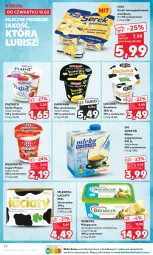 Gazetka promocyjna Kaufland - Gazetka tygodnia - Gazetka - ważna od 21.02 do 21.02.2024 - strona 38 - produkty: Ser, Mus, Benecol, Piątnica, Jogurt, Mlekovita, Serek homogenizowany, Serek, Margaryna, Mleko zagęszczone, Miks tłuszczowy, Mleko