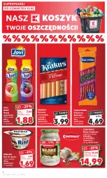 Gazetka promocyjna Kaufland - Gazetka tygodnia - Gazetka - ważna od 21.02 do 21.02.2024 - strona 6 - produkty: Ryż na mleku, Kurczak, Krakus, Ryż, Jogurt, Parówki, Kosz, Napój jogurtowy, Tarczyński, Müller, Kabanos, Napój