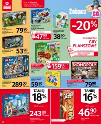 Gazetka promocyjna Selgros - Oferta przemysłowa - Gazetka - ważna od 03.02 do 03.02.2021 - strona 28 - produkty: Minecraft, Rum, Gry, Gra, LEGO Minecraft, Pociąg, LEGO Technic, LEGO, Posterunek policji, LEGO City, Klocki, LEGO Duplo, Monopoly, LG