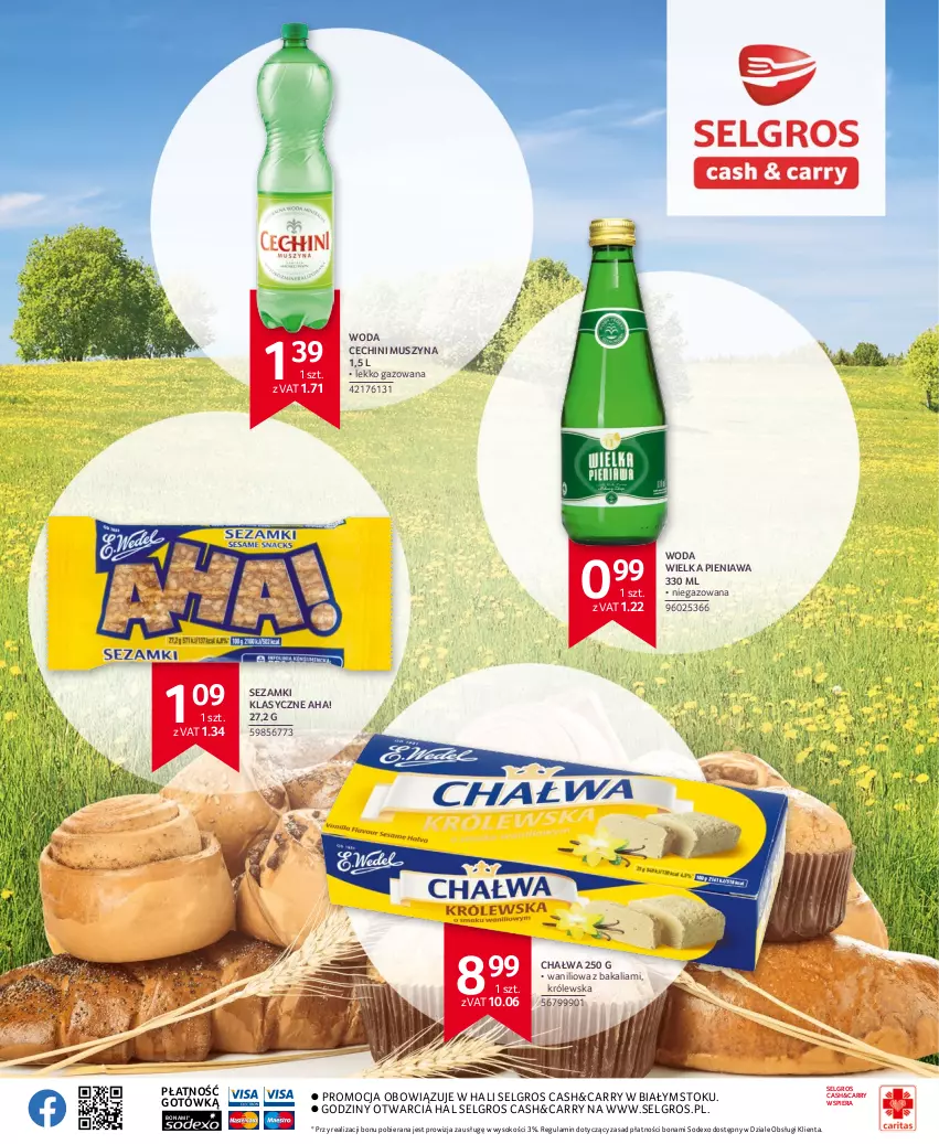 Gazetka promocyjna Selgros - Oferta regionalna - ważna 03.11 do 24.12.2022 - strona 2 - produkty: Chałwa, LG, Mus, Sezam, Sok, Szyna, Woda