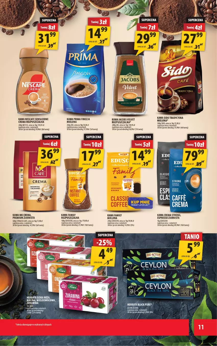 Gazetka promocyjna Arhelan - Gazetka - ważna 07.11 do 16.11.2025 - strona 11 - produkty: Aksam, Fa, Kawa, Prima