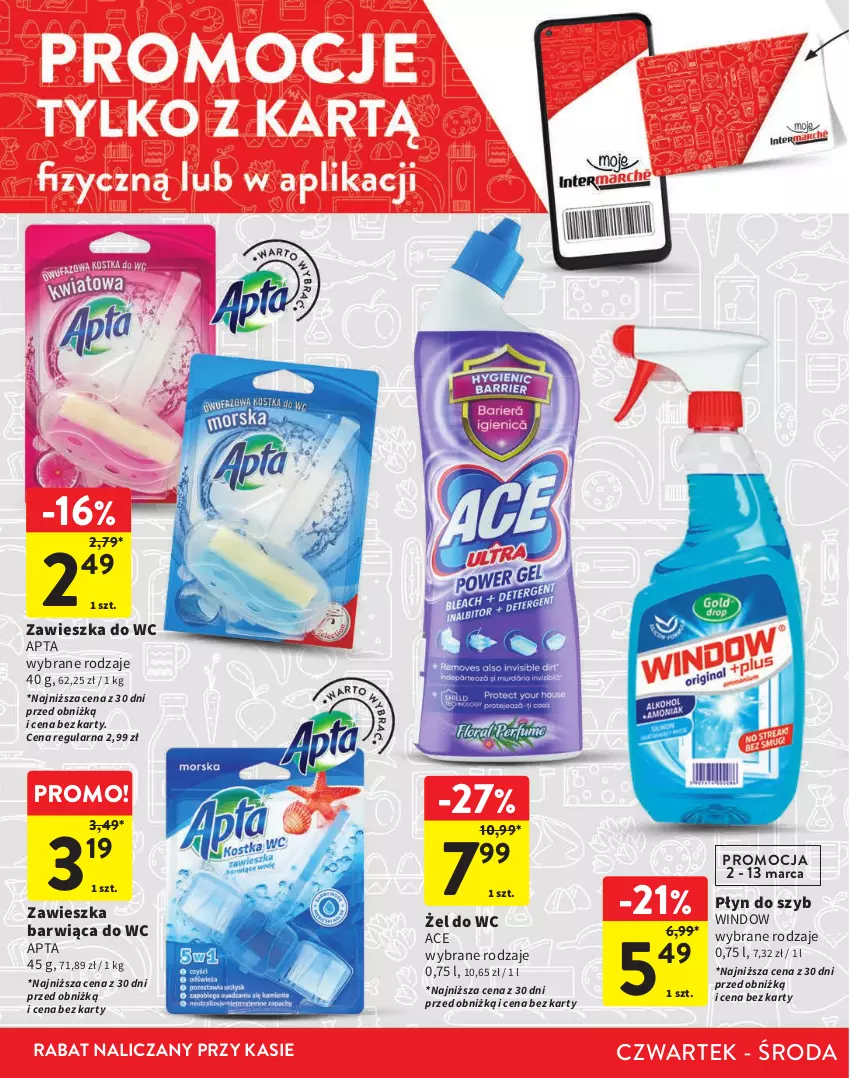 Gazetka promocyjna Intermarche - Gazetka Intermarche - ważna 29.02 do 13.03.2024 - strona 20 - produkty: Płyn do szyb, Zawieszka do wc