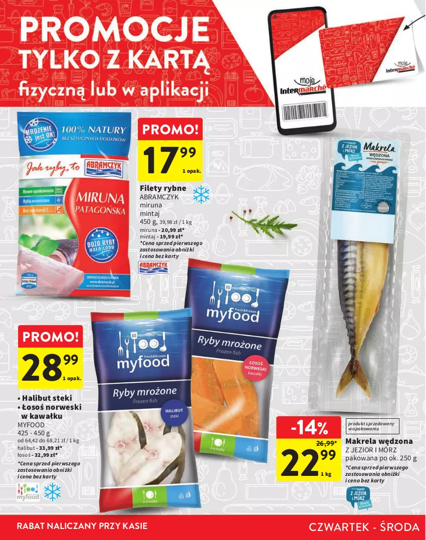 Gazetka promocyjna Intermarche - Gazetka Intermarche - ważna 29.02 do 13.03.2024 - strona 8 - produkty: Halibut, Kawa, Mintaj, Miruna, Stek