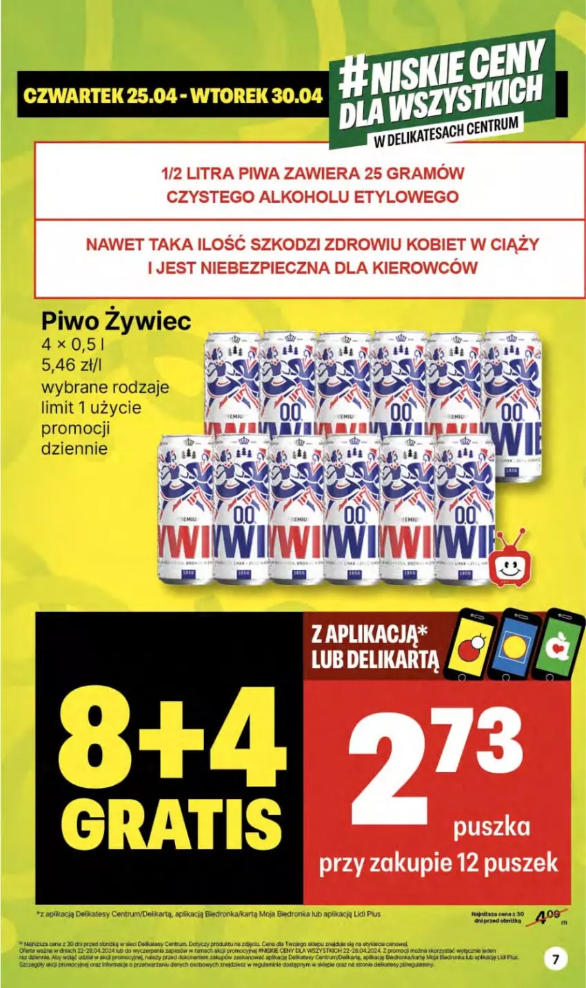 Gazetka promocyjna Delikatesy Centrum - NOWA GAZETKA Delikatesy Centrum od 25 kwietnia! 25.04-01.05.2024 - ważna 25.04 do 01.05.2024 - strona 7 - produkty: Dron, Fa, Orka, Piwo, Rum