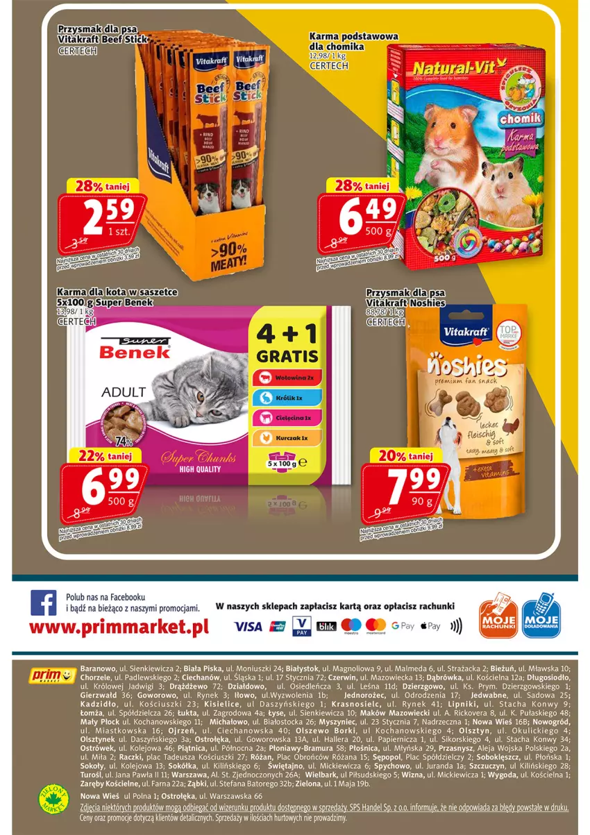 Gazetka promocyjna Prim Market - ważna 22.02 do 28.02.2024 - strona 16 - produkty: Fa, Jednorożec, Kisiel, Koc, Malm, Mysz, Ogród, Olej, Papier, Piątnica, Róża, Sok, Sokół, Stock