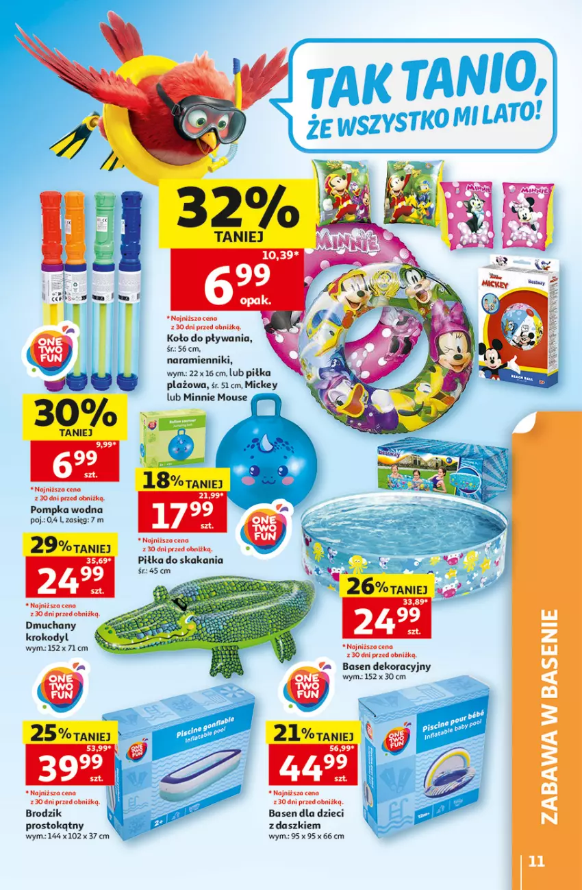 Gazetka promocyjna Auchan - Gazetka 30 Lat Hipermarket Auchan - ważna 18.06 do 24.06.2026 - strona 11 - produkty: Brodzik, Dzieci, Fa, Pompka