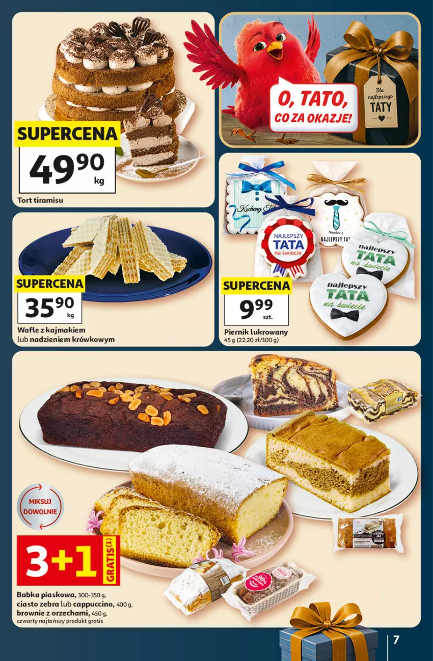 Gazetka promocyjna Auchan - Gazetka 30 Lat Hipermarket Auchan - ważna 18.06 do 24.06.2026 - strona 7 - produkty: Babka, Brownie, Cappuccino, Gra, Piernik, Wafle