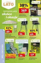 Gazetka promocyjna Auchan - Gazetka 30 Lat Hipermarket Auchan - Gazetka - ważna od 24.06 do 24.06.2026 - strona 16 - produkty: Por, Parasol, Krzesło, Grill, Grill gazowy, Dywan