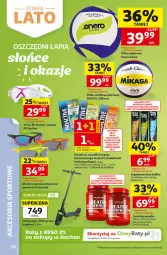 Gazetka promocyjna Auchan - Gazetka 30 Lat Hipermarket Auchan - Gazetka - ważna od 24.06 do 24.06.2026 - strona 18 - produkty: Por, Sport, Znicz, Hulajnoga, Maska, Suplement diety, Hulajnoga elektryczna