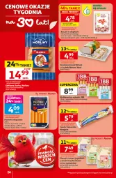 Gazetka promocyjna Auchan - Gazetka 30 Lat Hipermarket Auchan - Gazetka - ważna od 24.06 do 24.06.2026 - strona 26 - produkty: Pierogi, Ciasto francuskie, Ser, Parówki, Szynka, Boczek, Kiełbasa, Szpinak